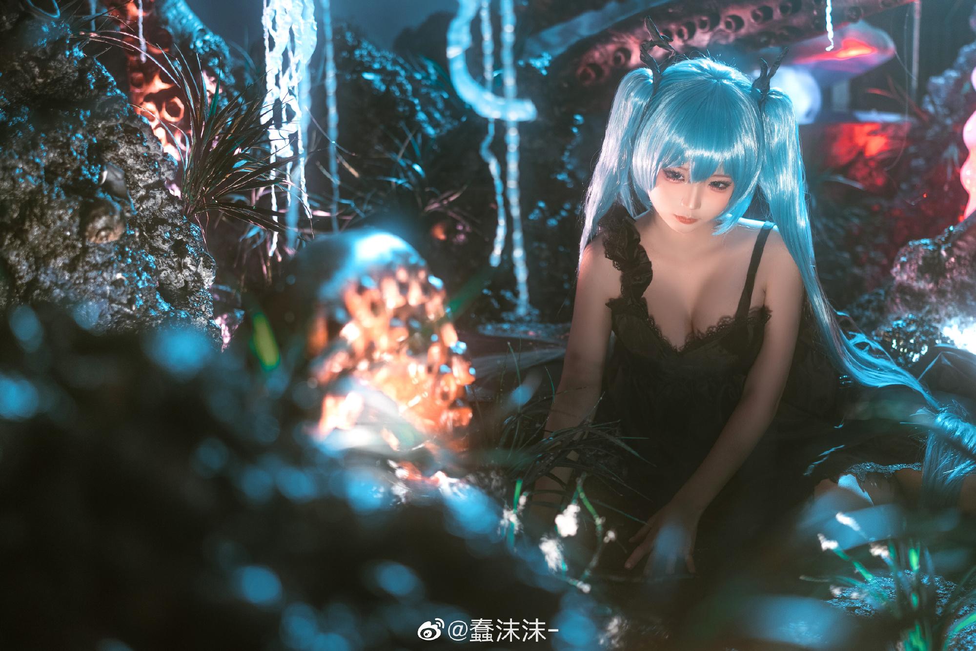 文艺复古！蠢沫沫推出初音未来深海少女主题作品-2