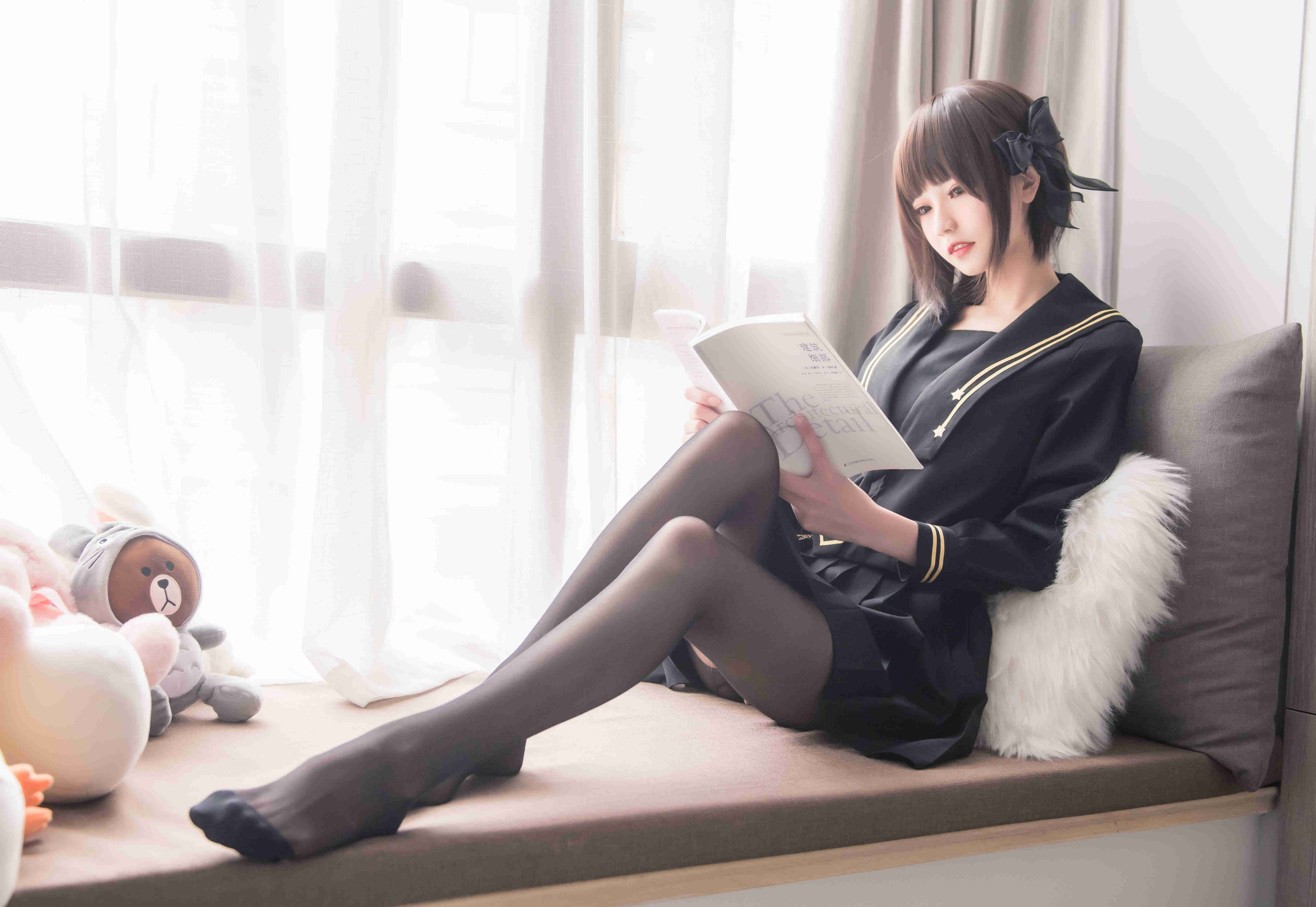 《窗台上的少女@你的负卿 如梦如画太迷人了！》-1