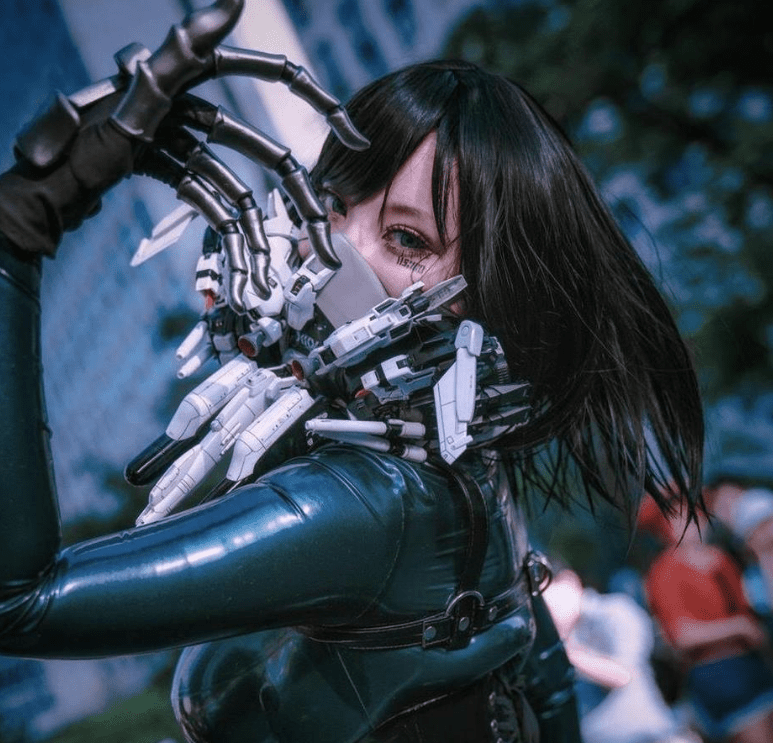 菌烨tako超美黑色胶衣coser,至今让人难以忘怀-1 菌烨tako超美黑色胶衣coser,至今让人难以忘怀-1