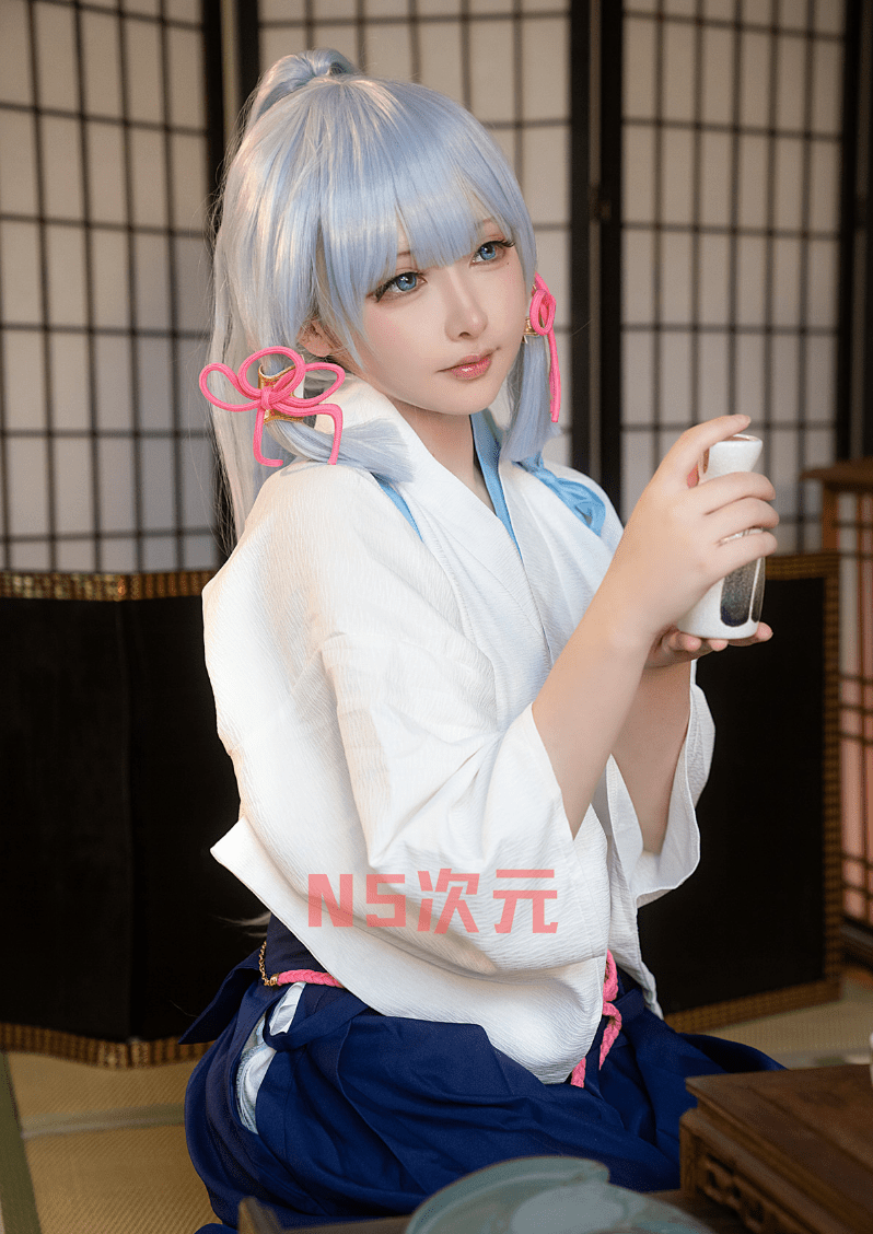 樱梨梨凌华剑道服cosplay作品鉴赏-3