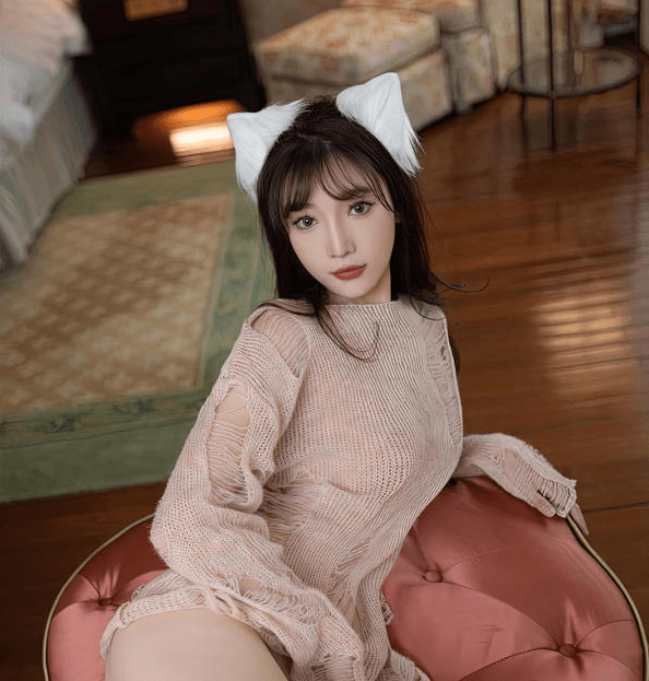 陆萱萱妖狐cos高清大图，多花样多方位轻松驾驭-1