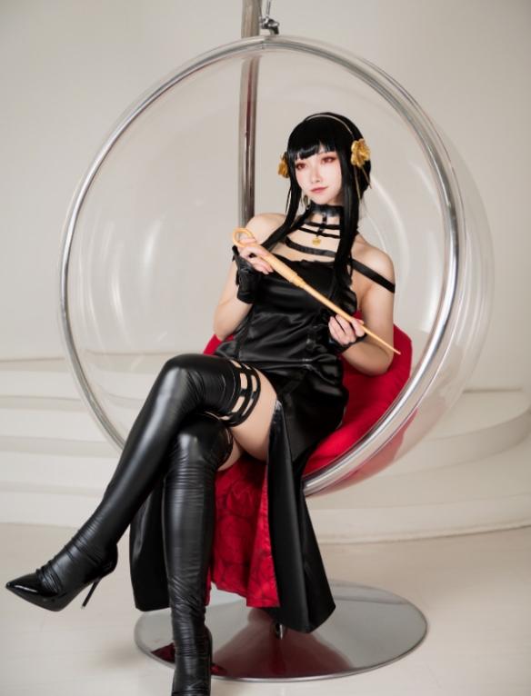 《间谍过家家》间谍杀手约尔，苍井みやこCOS图-11