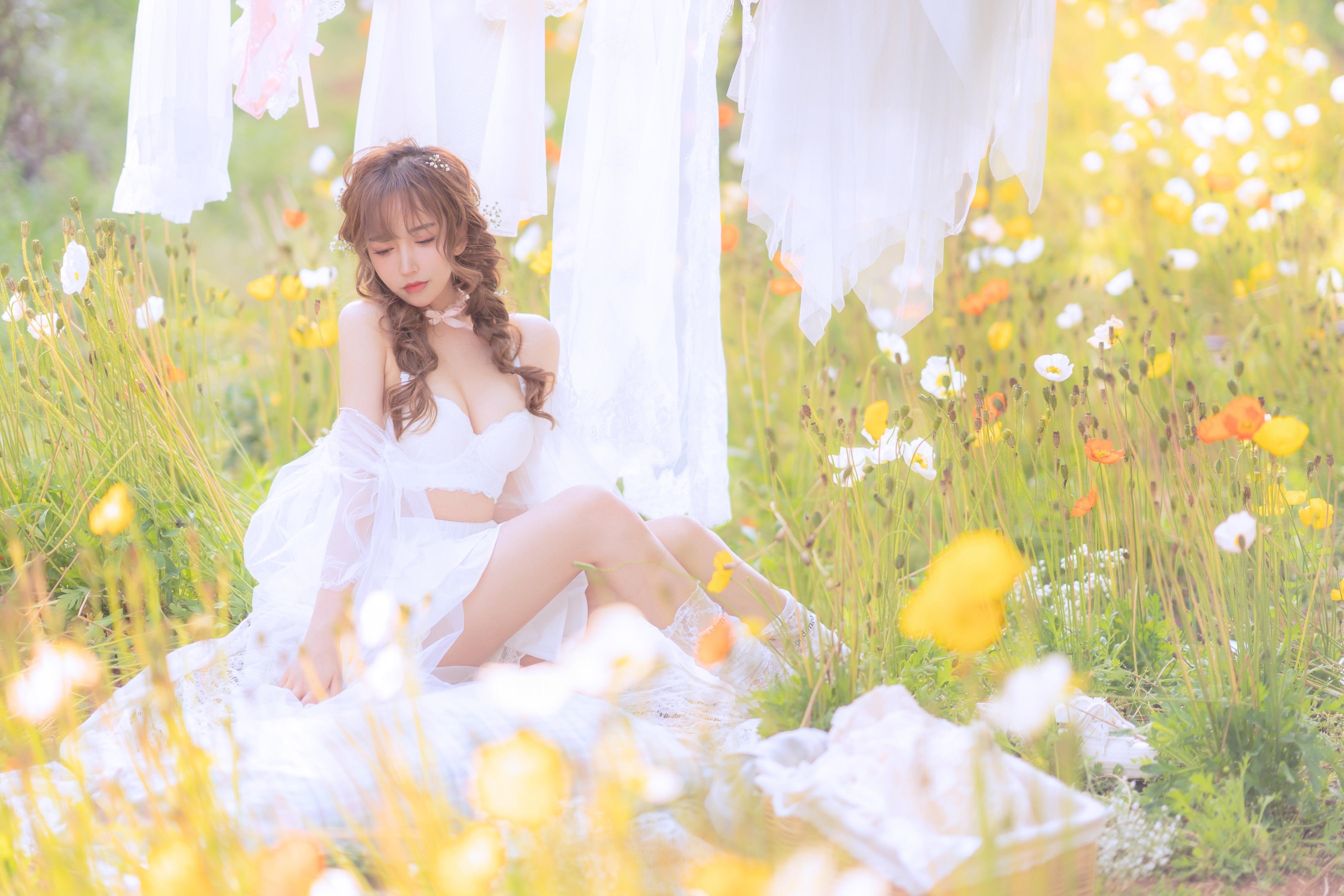 过期米线线喵吊床及COS图欣赏（过期米线线喵COS图包）-1