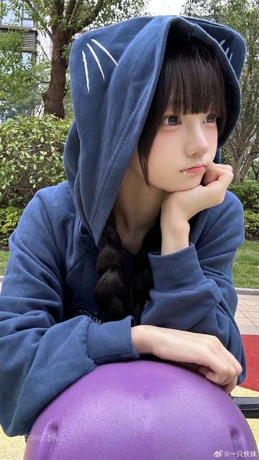 可爱萌妹「一只妖妹」妥妥的天然小迷妹呀-2