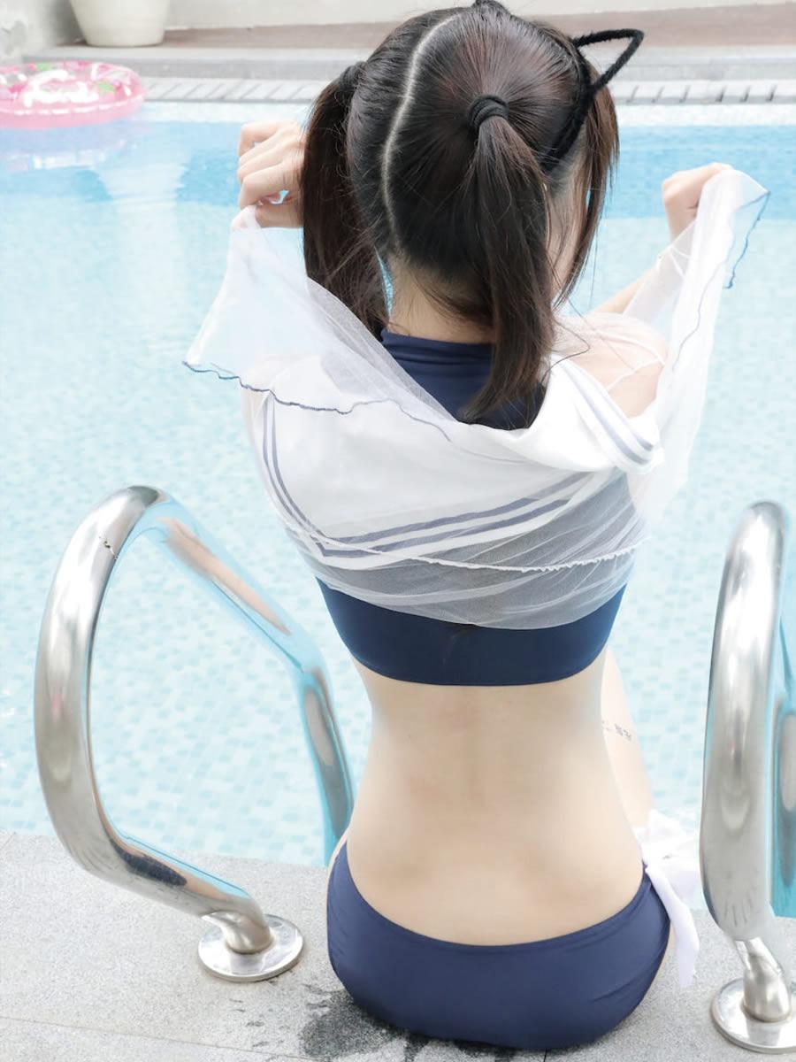 双马尾赛高酱COS图身材曝光 赛高酱写真集分享-1