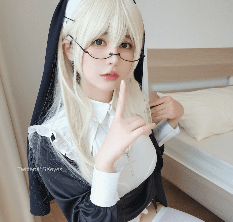 眼酱大魔王w写真作品推荐，甜美可爱瑜伽裤分享-2