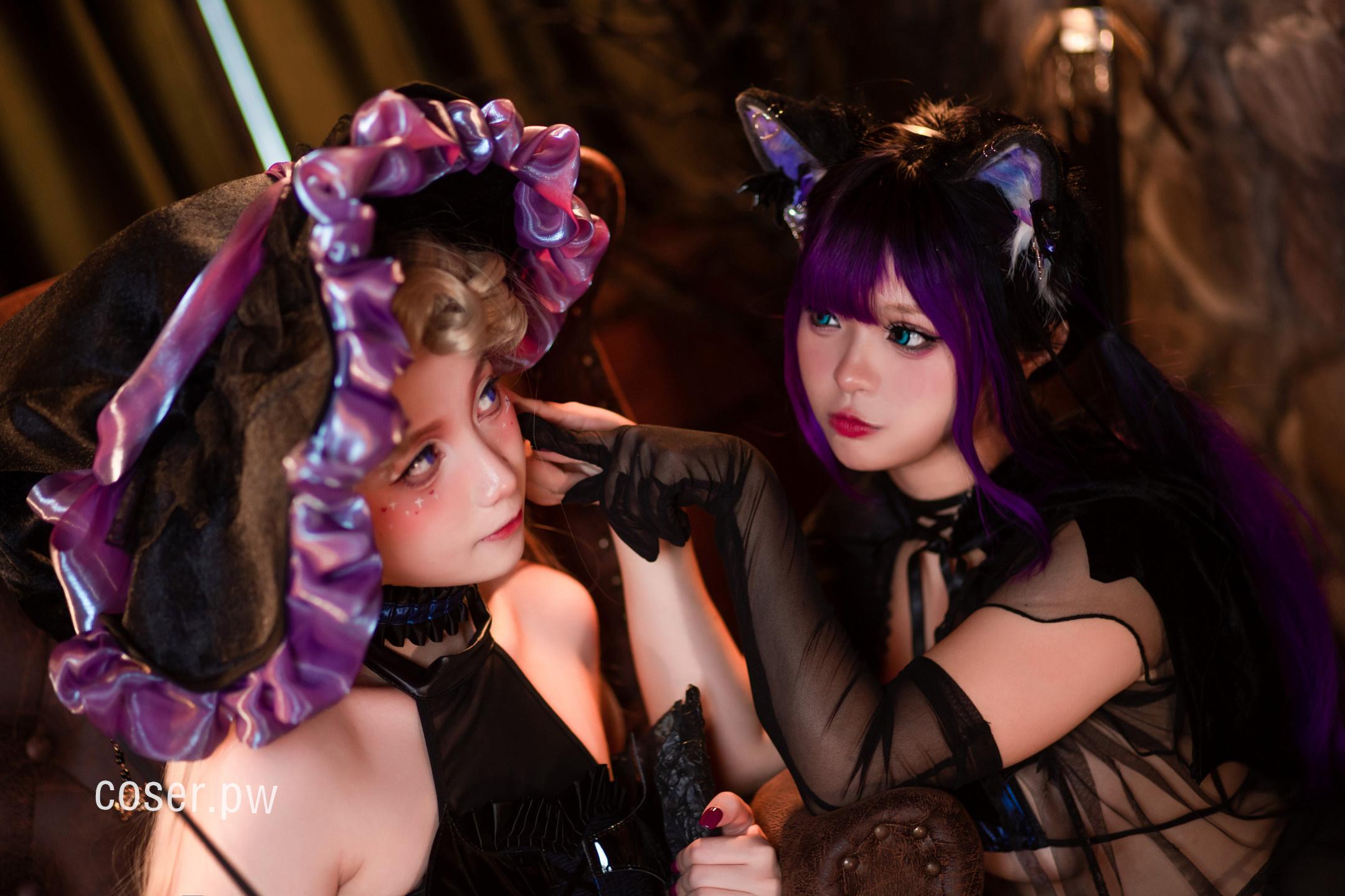 魔女猫咪:当小和甜酒遇上橙风千雅,一场视觉盛宴就此展开!-1 魔女猫咪:当小和甜酒遇上橙风千雅,一场视觉盛宴就此展开!-1