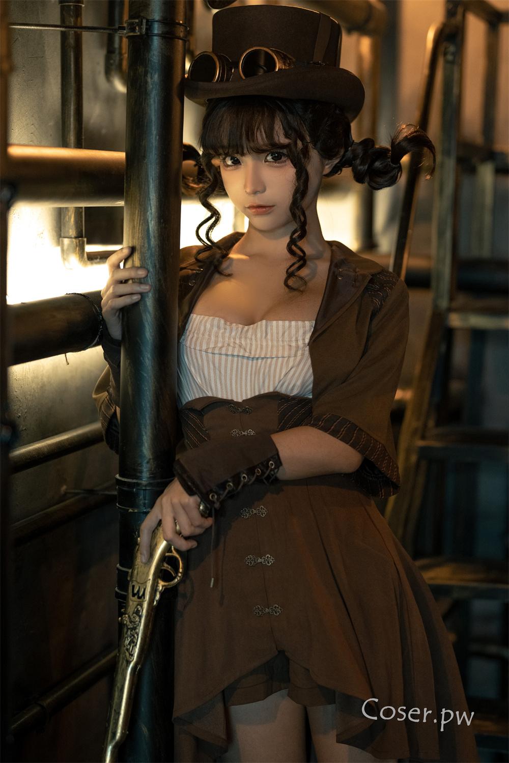 蠢沫沫最新蒸汽少女出炉,不会是烧锅炉的吧~-1 蠢沫沫最新蒸汽少女出炉,不会是烧锅炉的吧~-1