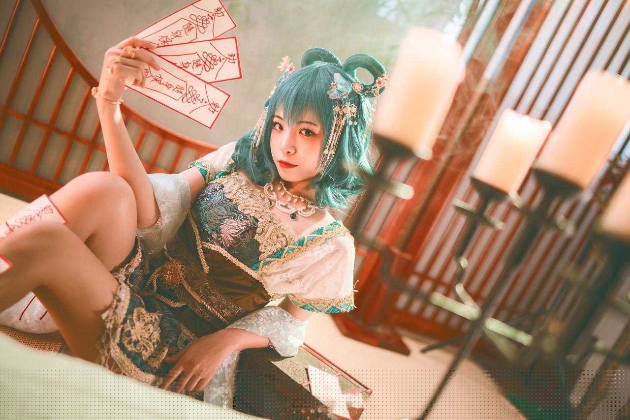 《《东方project》霍青娥cosplay（CN：冉冉不甜v）》-1