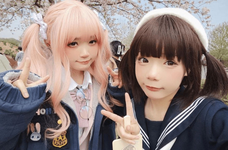 铁打萌萌独角兽cos图集，双人出镜超可爱-1