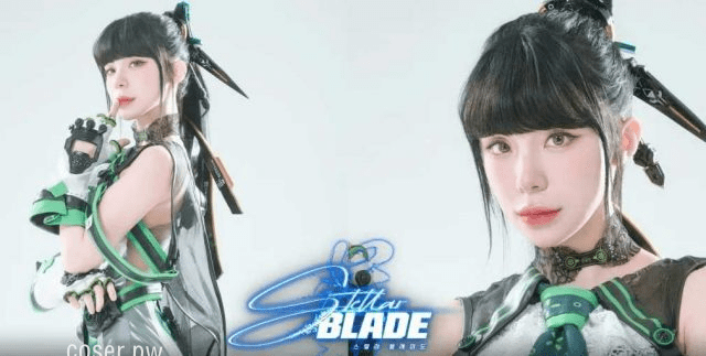 韩国李多惠COSPLAY《剑星Stellar Blade》异星战士伊芙-1