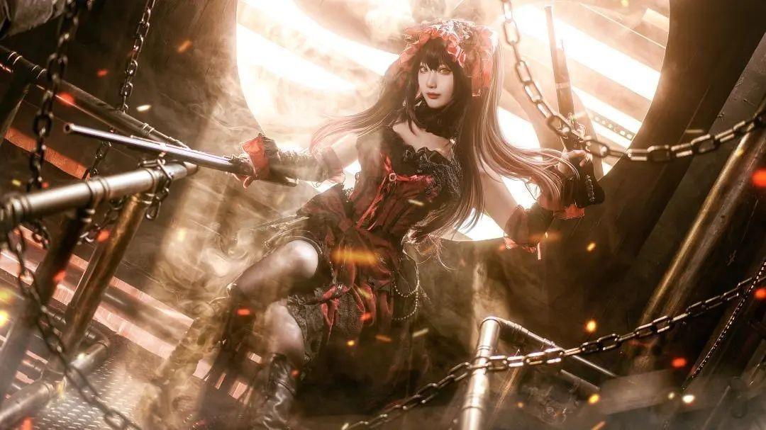 轻小说《约会大作战》时崎狂三COS图来了-1