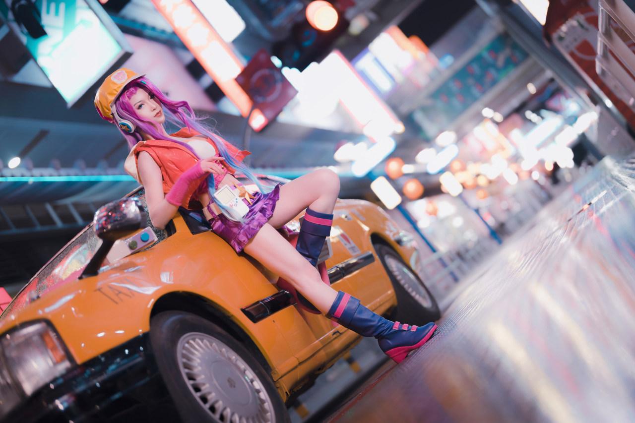 电玩女神厄运小姐<英雄联盟>COS图欣赏（CN：夏天Tatiana）-4