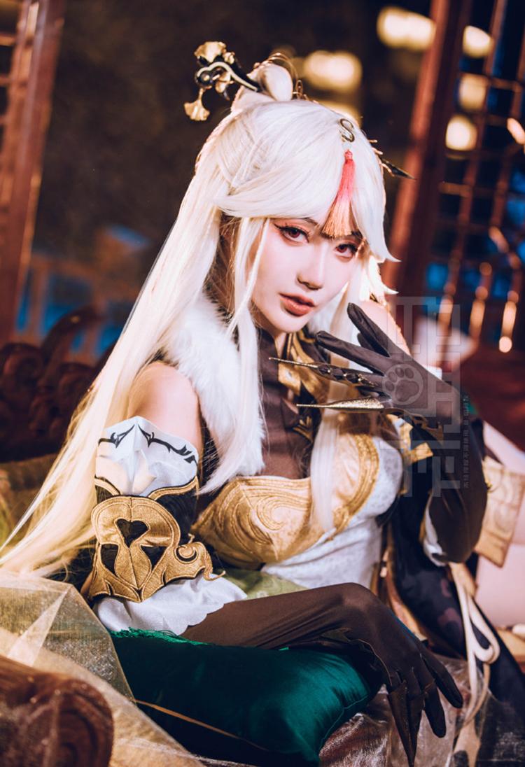 游戏《原神》凝光COS真人图(CN:如月灰)-1 游戏《原神》凝光COS真人图(CN:如月灰)-1