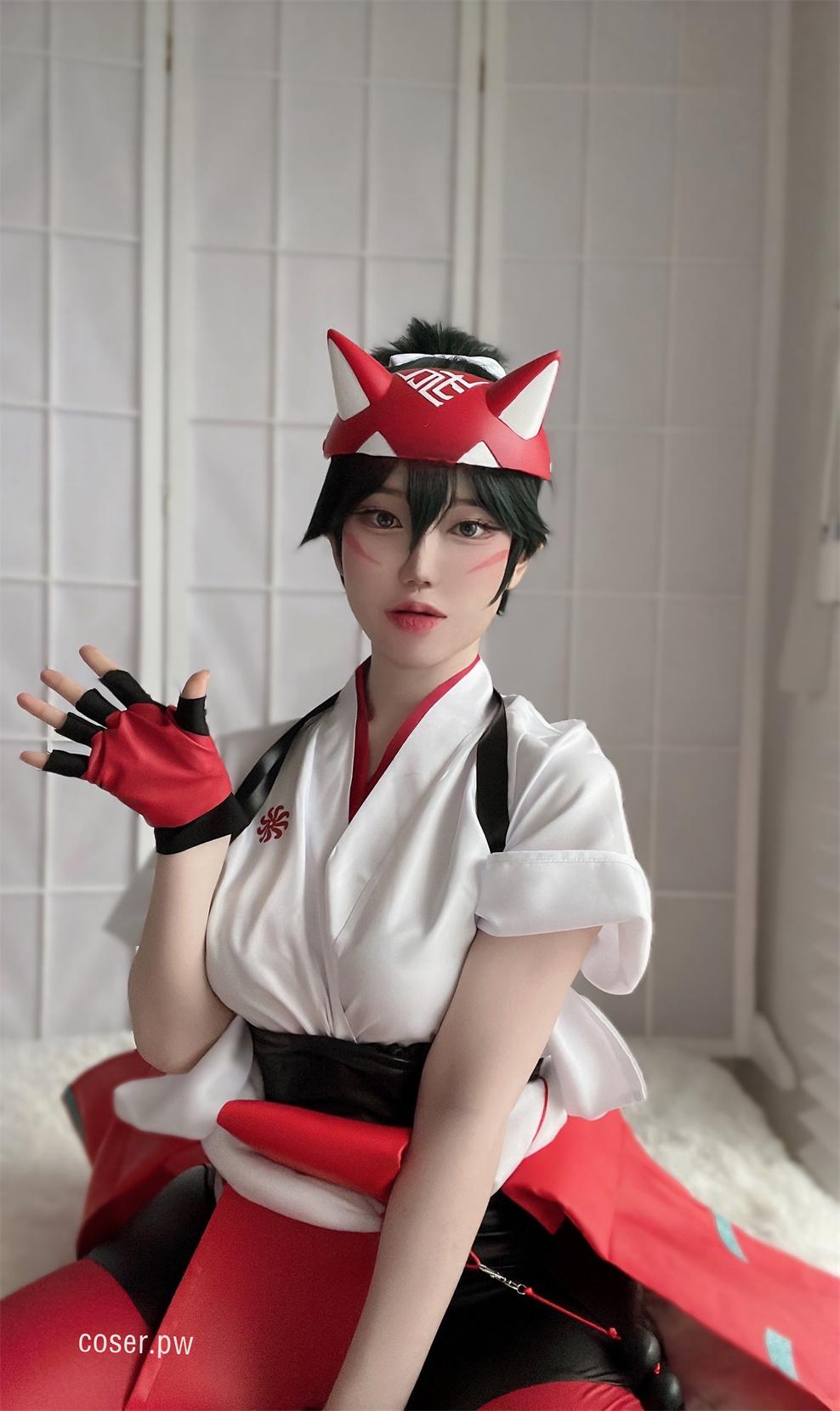 韩国人气coser Evawish个人介绍，深度还原能力-3