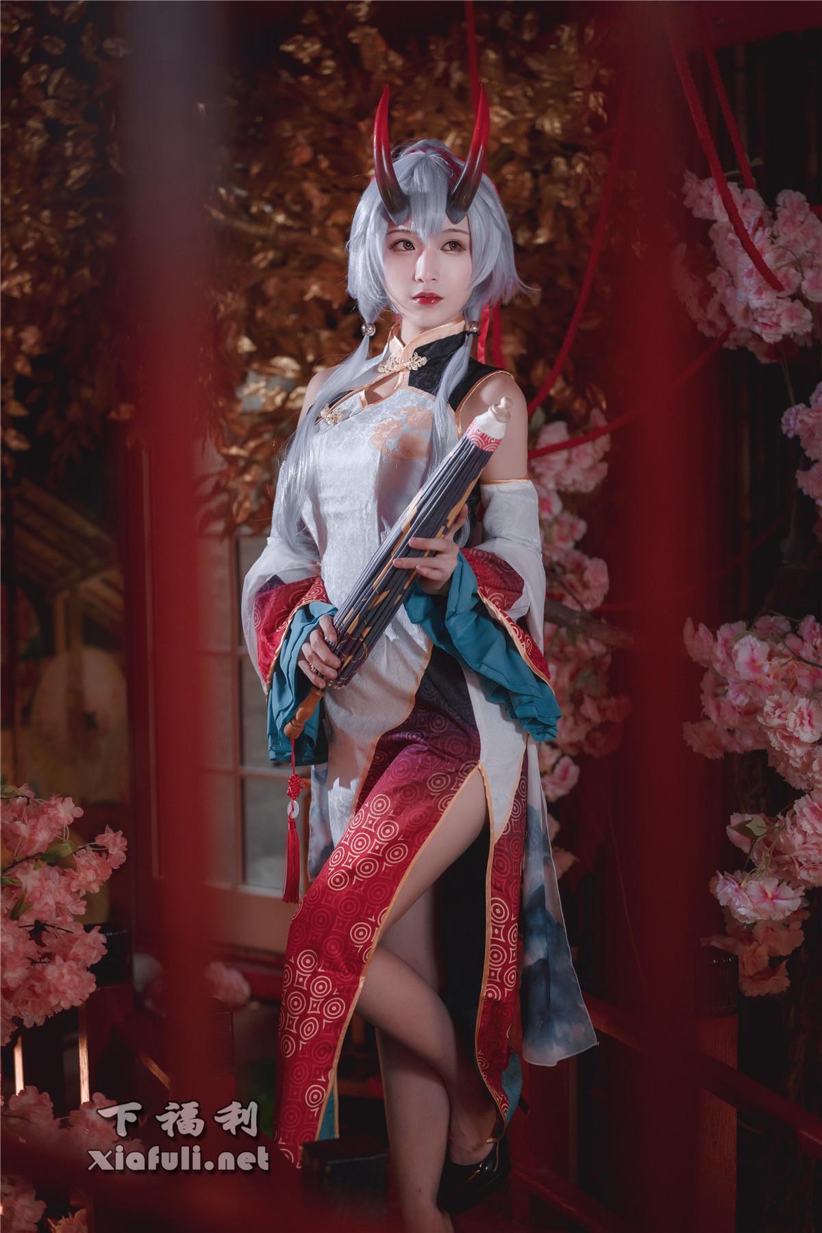 铁板烧鬼舞W个人简介高清图片，cos界最美之一-4