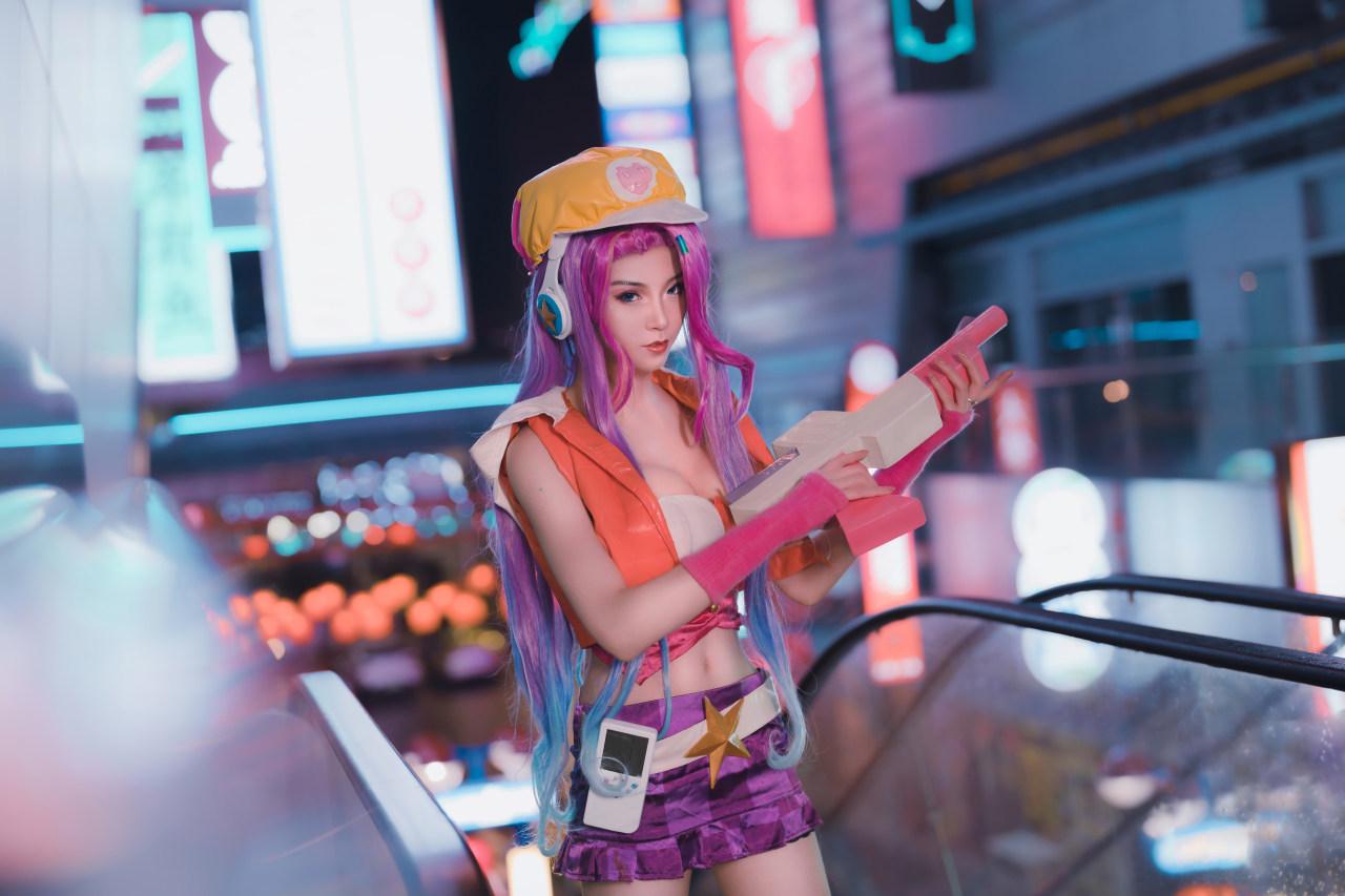 电玩女神厄运小姐<英雄联盟>COS图欣赏（CN：夏天Tatiana）-6