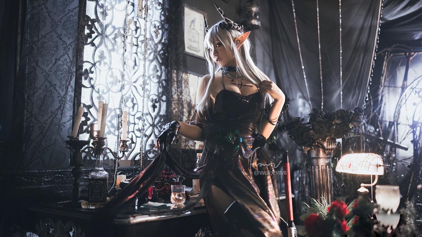 《手机游戏《明日方舟》泥岩COS真人图欣赏（CN：Wuli大YIMI）》-1