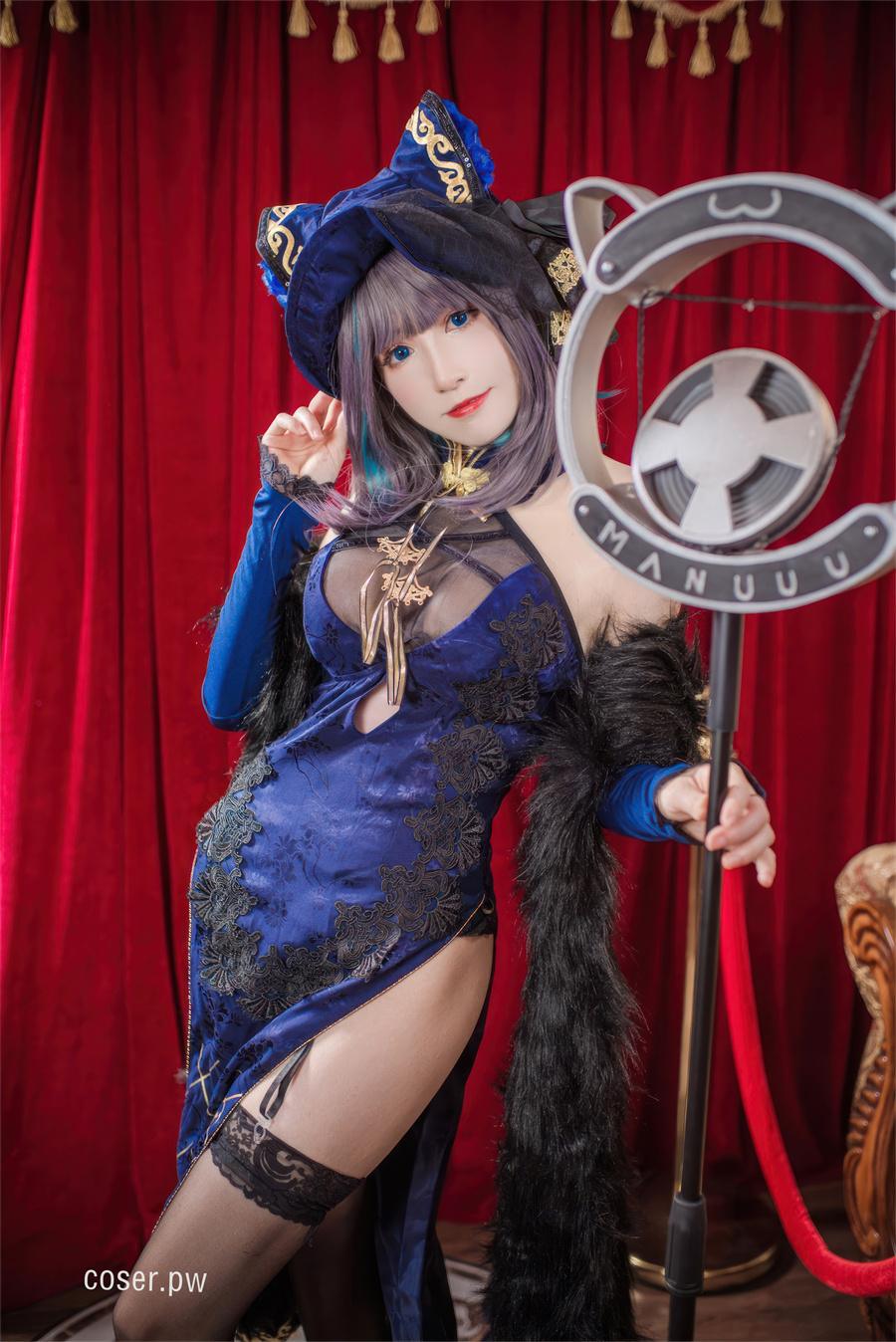 coser衣衣一比一还原碧蓝航线柴郡一角-2 coser衣衣一比一还原碧蓝航线柴郡一角-2