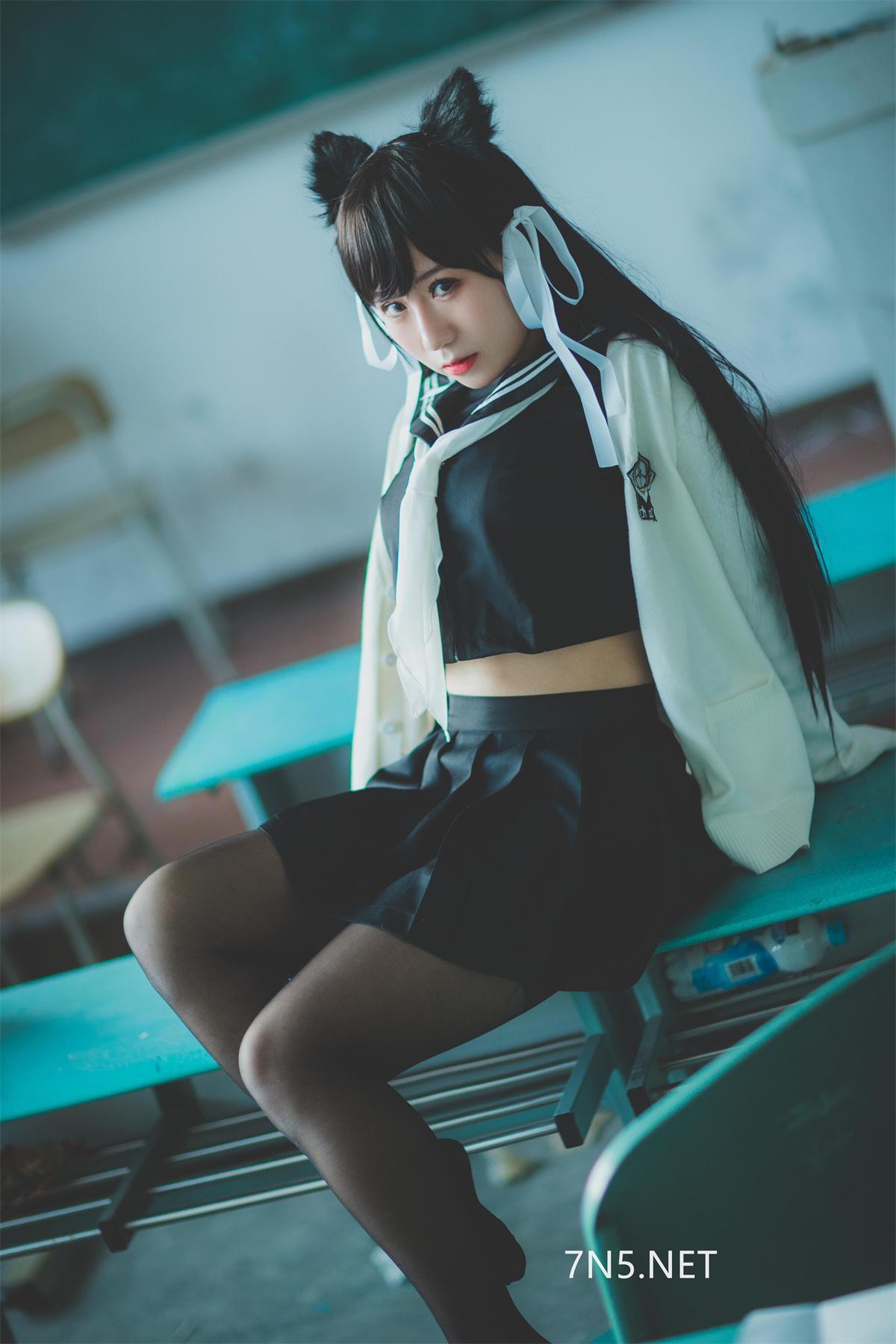 从从从从鸾cosplay作品图集，真正的爱宕婚纱！-2