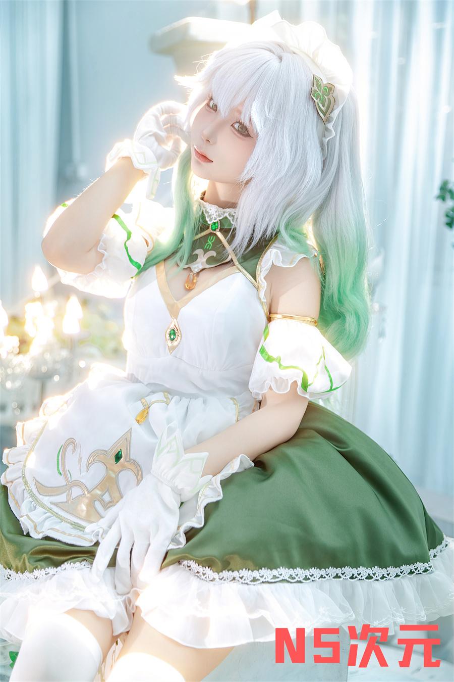 蠢沫沫（ChunmoMo）纳西妲COSPLAY-1