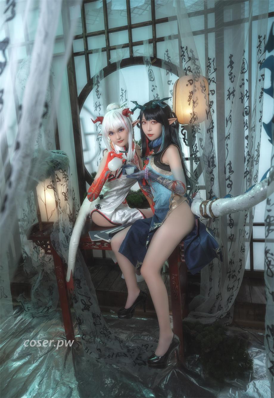 乐黑子Lilac图片，二次元国风概念艺术的探索者-2