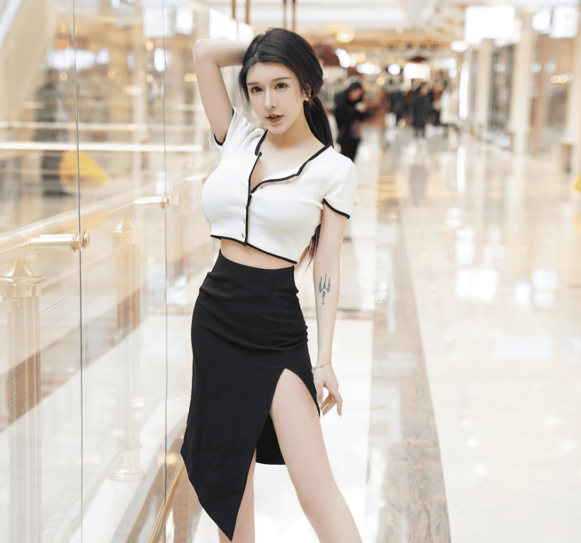 玉兔miki个人简介及图片，游戏主播兼模特一枚-1