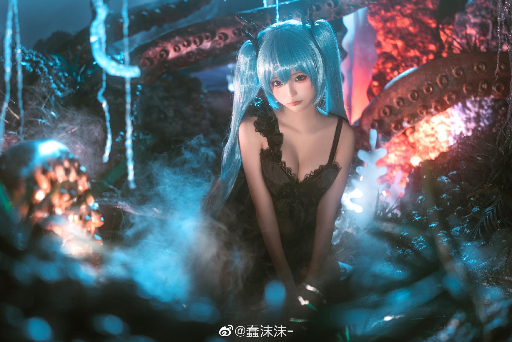 文艺复古！蠢沫沫推出初音未来深海少女主题作品-3