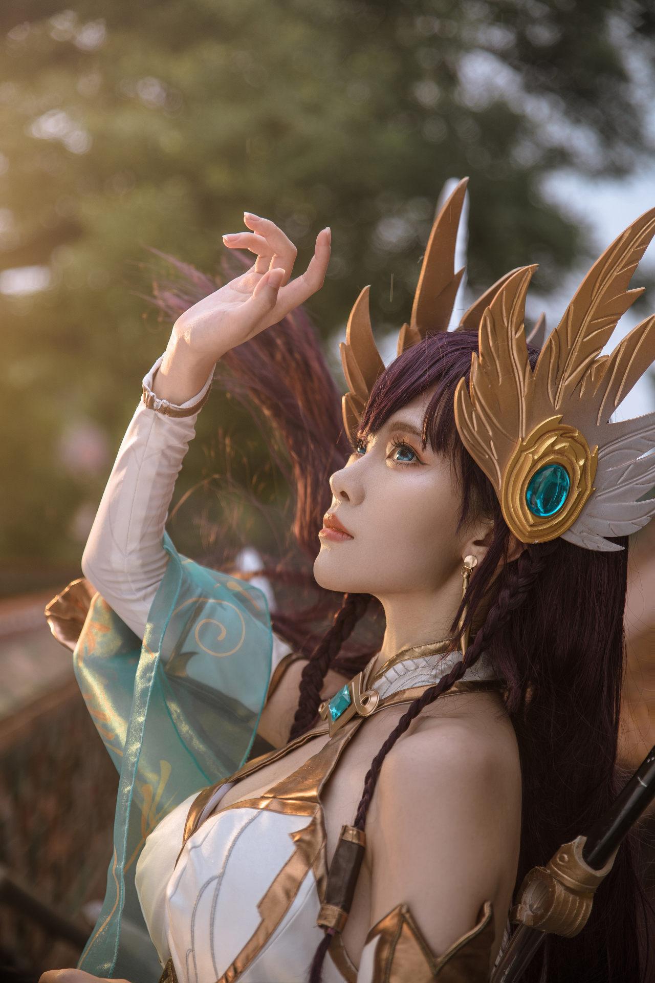 《英雄联盟》人物艾瑞莉娅COS真人图刀妹（CN：月潋寒殇）-6