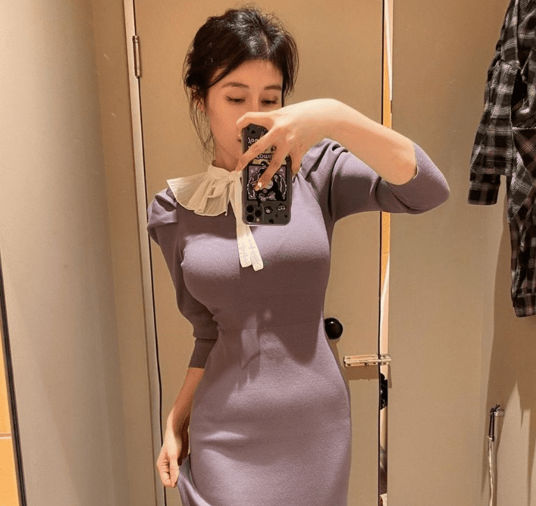 白银81收费图真实素人照，身材曲线完美-1