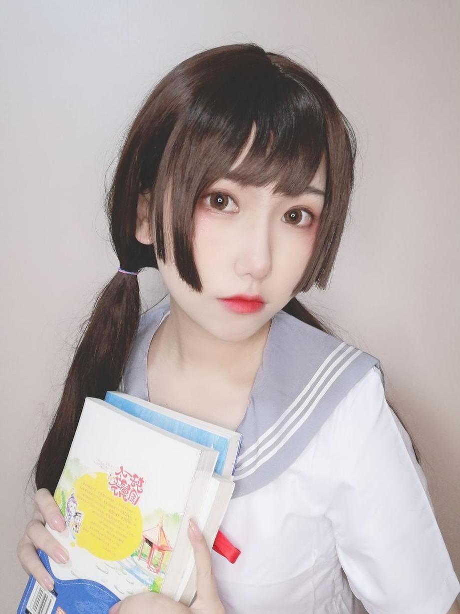 崭新原图！芋圆侑子围裙cos作品首发